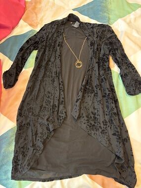 Black knee dress size 10